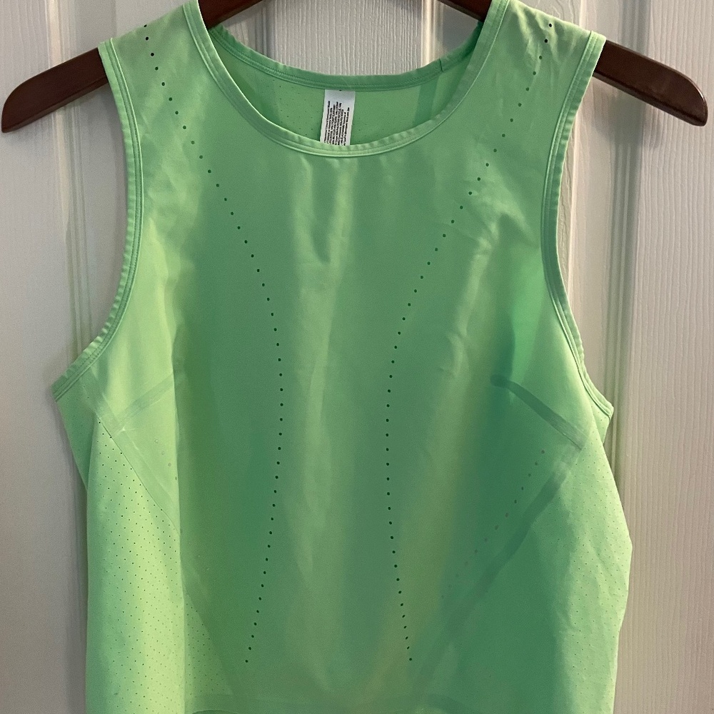 Lululemon tank top_ Lime Green_Size 8
